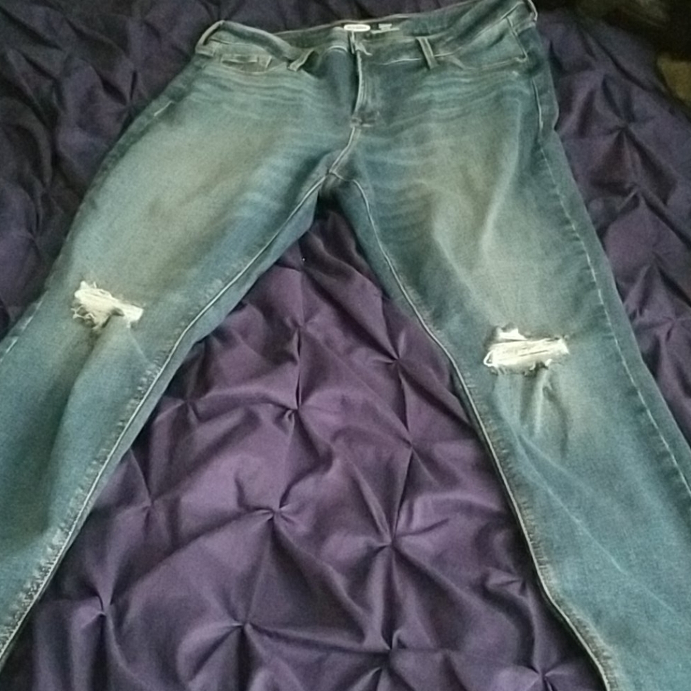Old Navy RockStar Super Skinny High Rise Jeans
